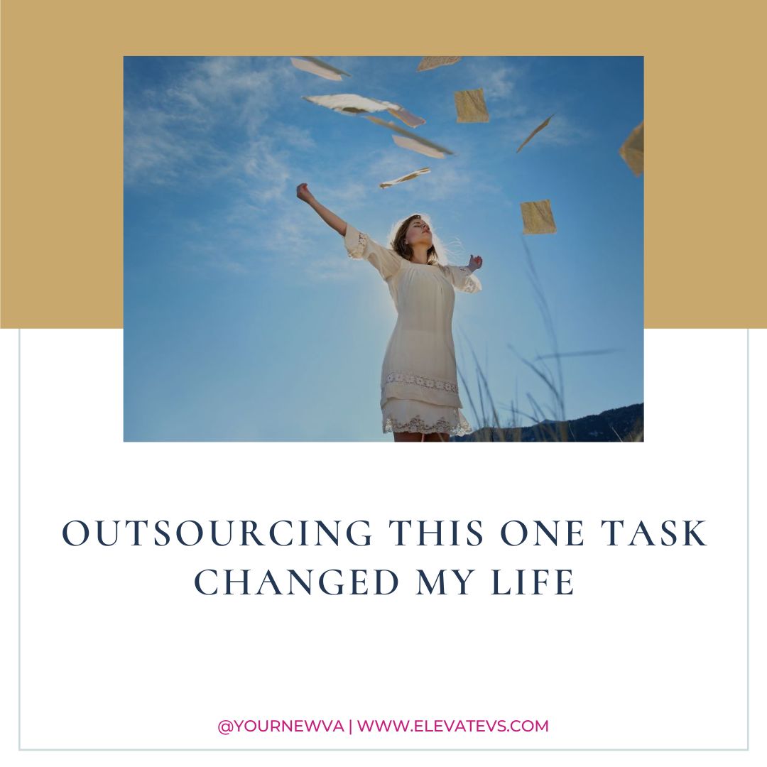 Feeling free after delegating dreaded tasks